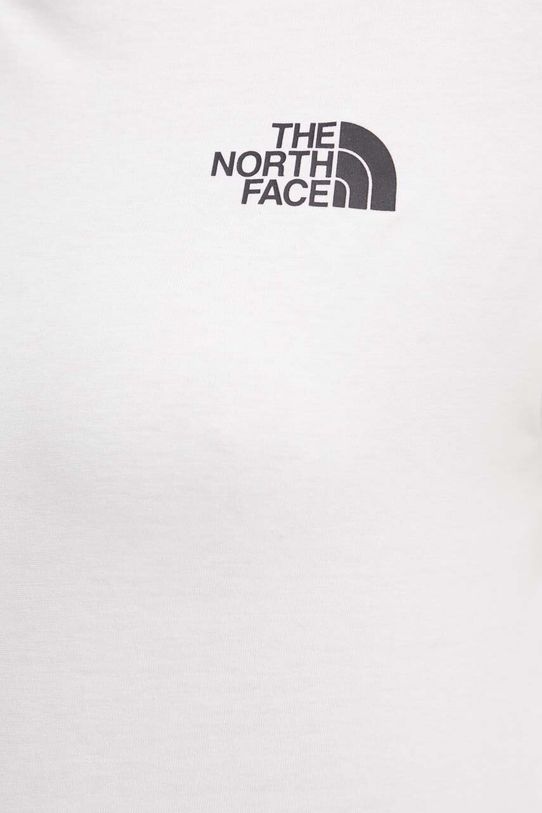 Tričko The North Face W Simple Dome Cropped Slim Tee NF0A87U4FN41 biela