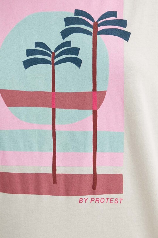 Protest tricou din bumbac Prtglassy 1611043 bej