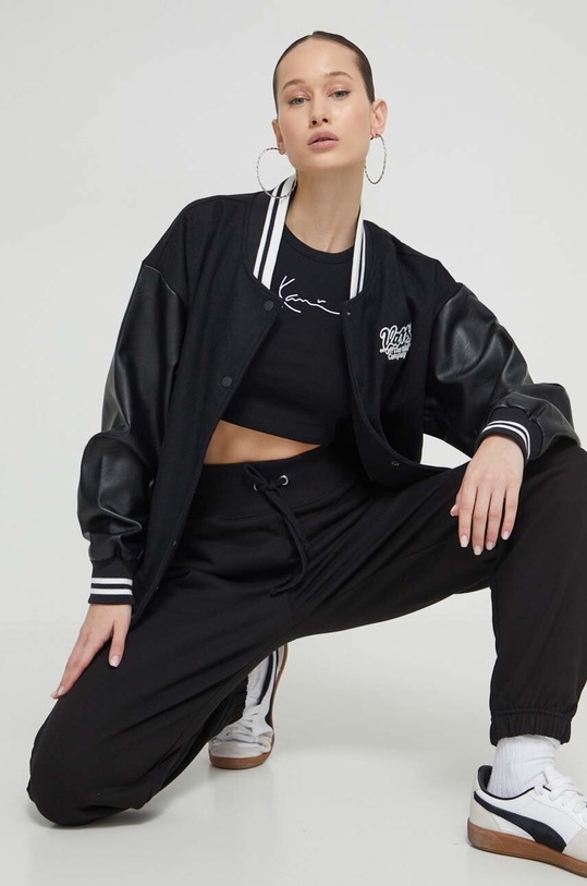 Топ Karl Kani чорний 6131303