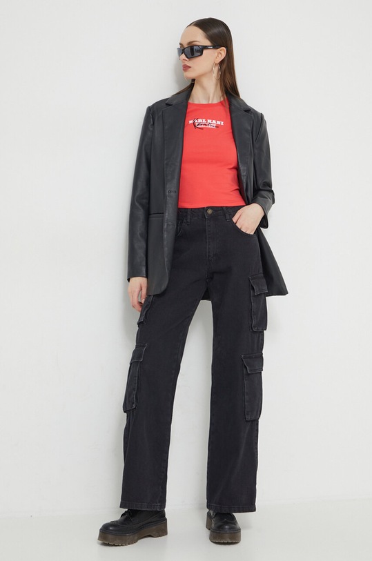 Tričko Karl Kani 6137726 červená SS24