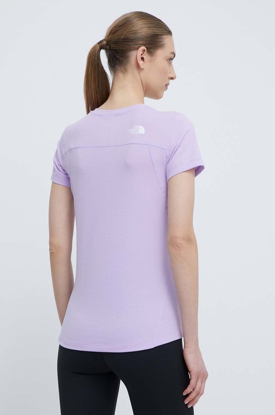 Odzież The North Face t-shirt sportowy Lightning Alpine NF0A87HVQZI1 fioletowy