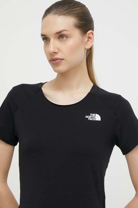 The North Face tricou sport Lightning Alpine negru NF0A87HVJK31