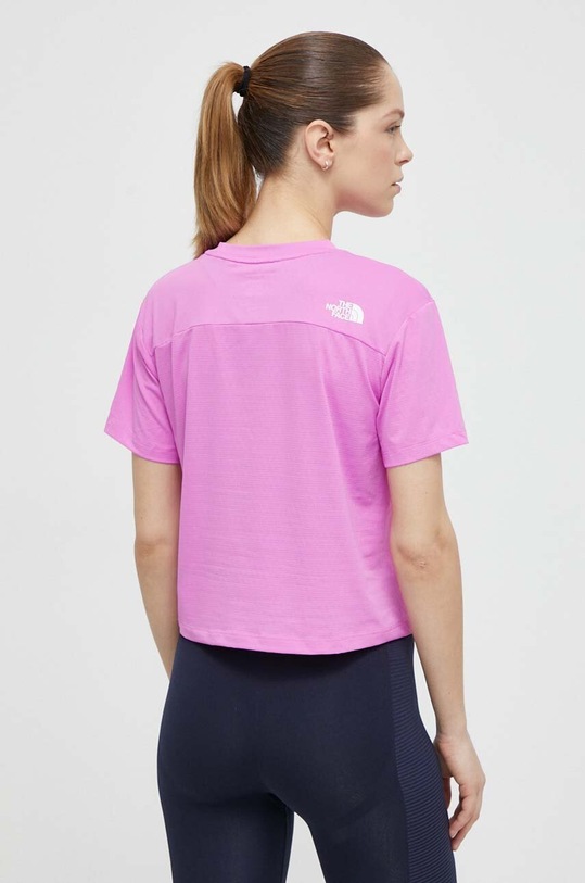 Abbigliamento The North Face maglietta da sport Flex Circuit NF0A87JVQIX1 rosa