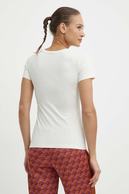 Îmbrăcăminte The North Face tricou din bumbac NF0A87N6YFO1 bej