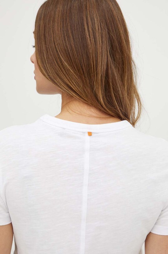 Boss Orange tricou din bumbac alb 50504201