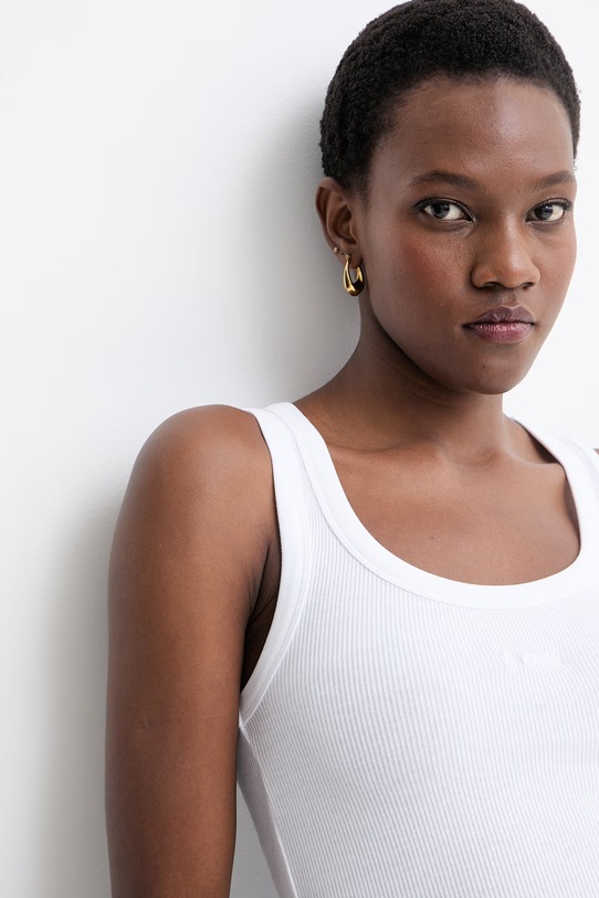 BOSS Orange top C_Ematite bianco 50504245