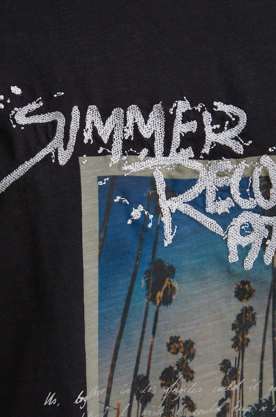 BOSS Orange t-shirt bawełniany 50511418 czarny