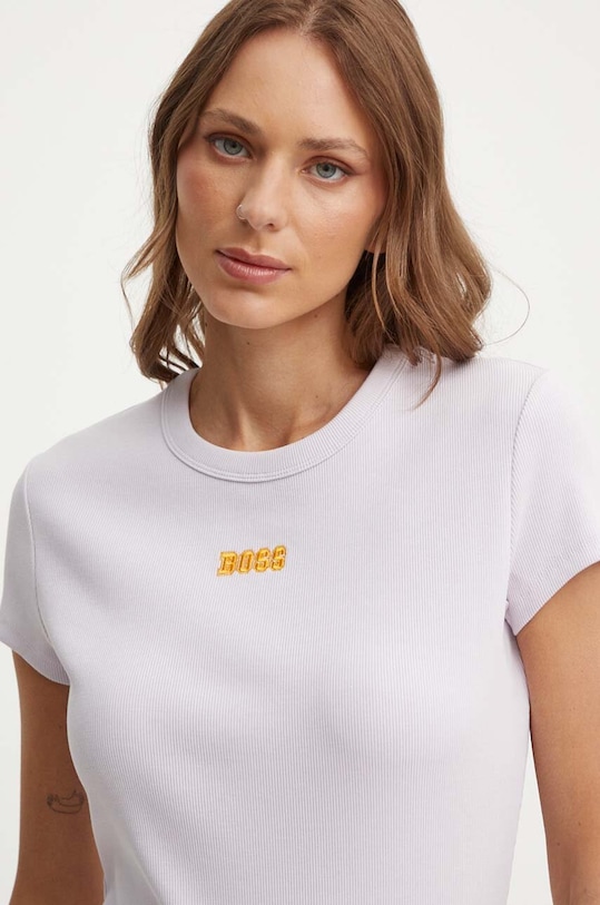 BOSS Orange t-shirt regular fioletowy 50520479