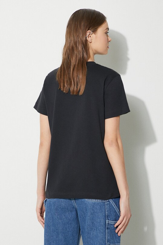 Îmbrăcăminte New Balance tricou din bumbac Essentials Cotton WT41509BK negru