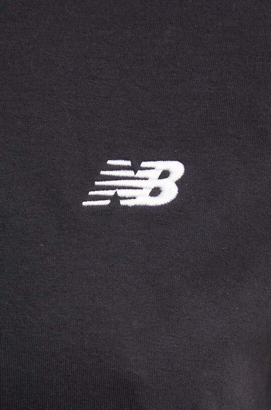 New Balance tricou din bumbac Essentials Cotton negru WT41509BK