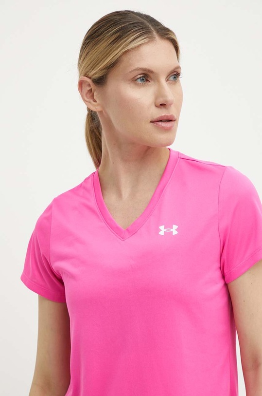 Under Armour tricou de antrenament Tech uni roz 1384229