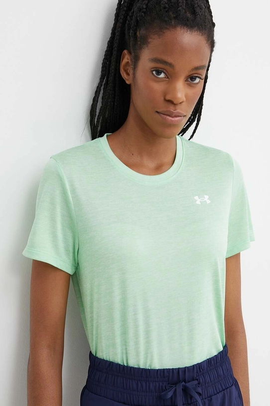 Under Armour t-shirt treningowy Tech Twist regular zielony 1384230