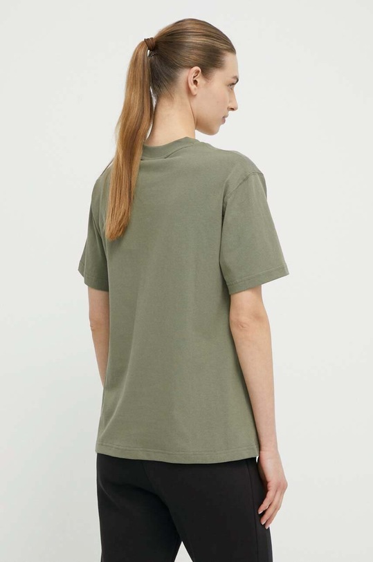 Îmbrăcăminte New Balance tricou din bumbac WT41501DEK verde