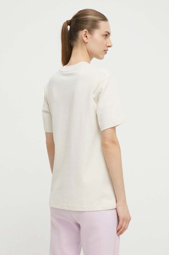 Odzież New Balance t-shirt bawełniany WT41501LIN WT41501LIN beżowy