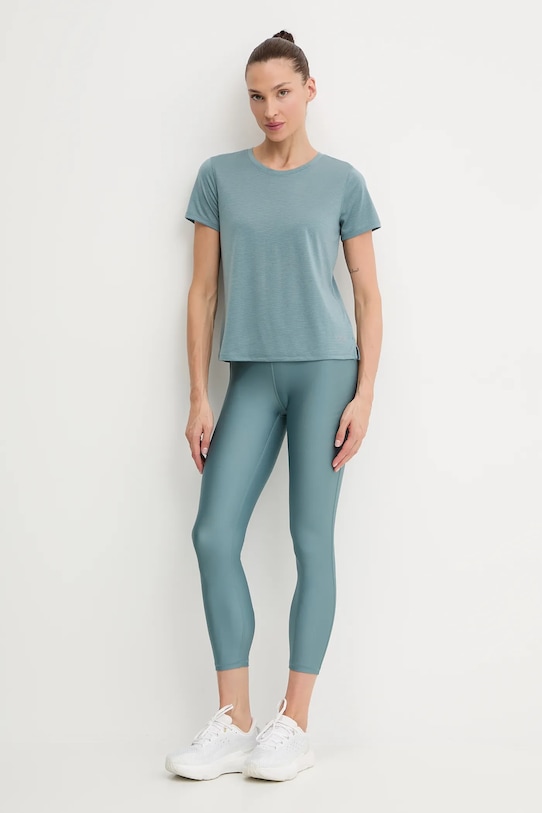 Under Armour t-shirt do biegania Streaker 1382434 zielony AW25