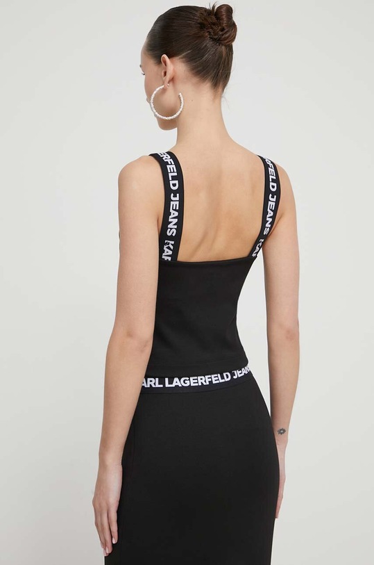 Îmbrăcăminte Karl Lagerfeld Jeans top 241J1705 negru