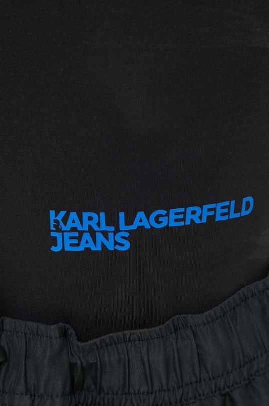 Κορμάκι Karl Lagerfeld Jeans 241J1710 μαύρο