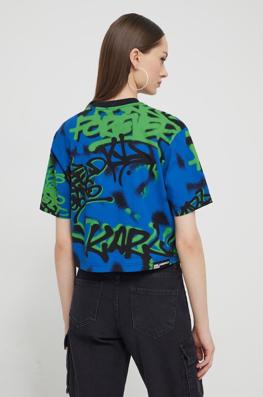 Îmbrăcăminte Karl Lagerfeld Jeans tricou din bumbac 241J1713 multicolor