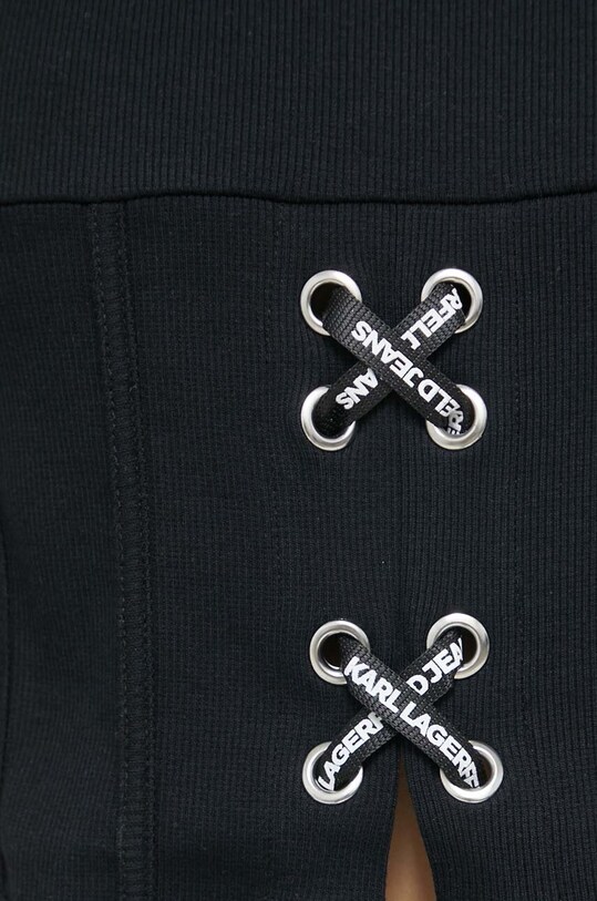 Karl Lagerfeld Jeans top 241J1708 czarny