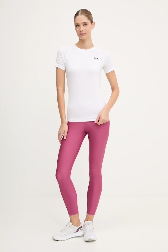 Under Armour t-shirt treningowy HeatGear Authentics 1365460 biały AW25