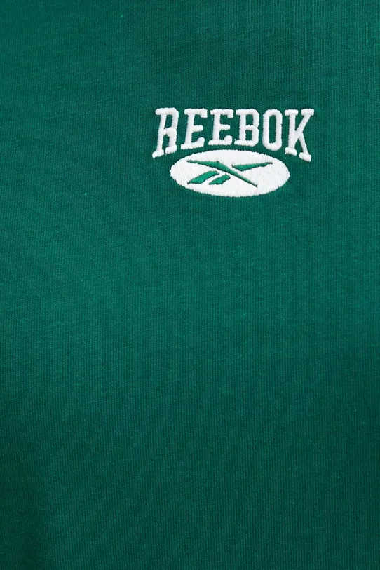 Bavlnené tričko Reebok Classic Archive Essentials 100076222 zelená