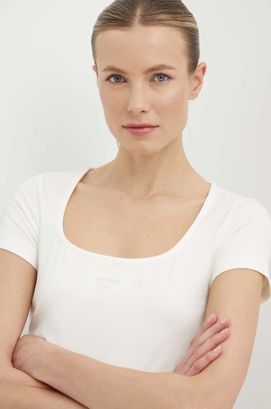 Tričko Reebok Classic Wardrobe Essentials béžová 100076094