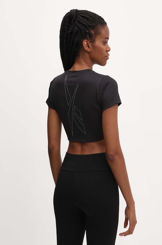 Reebok t-shirt treningowy Lux Bold czarny 100075316