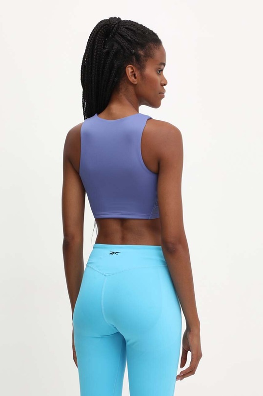 Odzież Reebok top treningowy Lux Contour 100076302 fioletowy