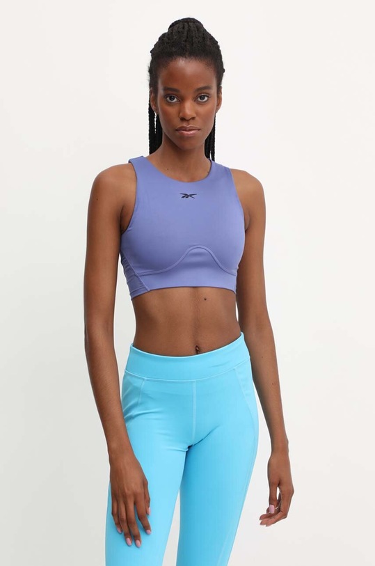 Топ за трениране Reebok Lux Contour виолетов 100076302