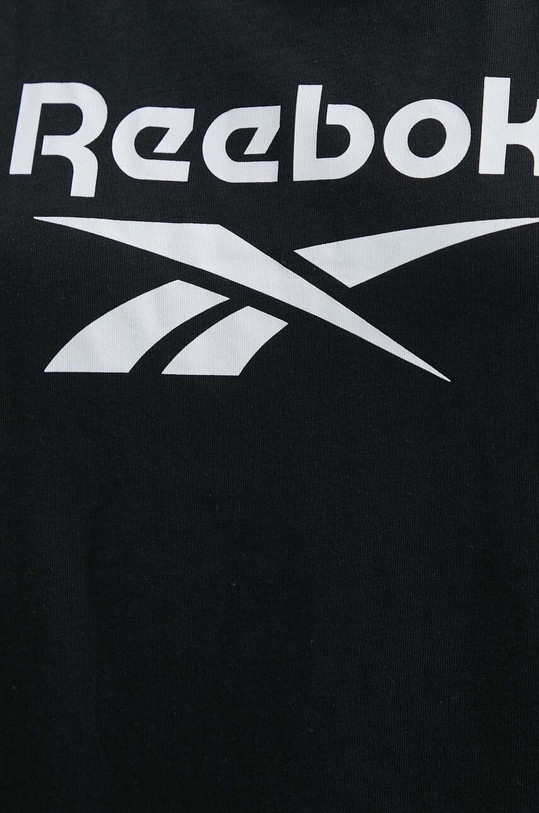 Bavlněný top Reebok Identity 100034778 černá