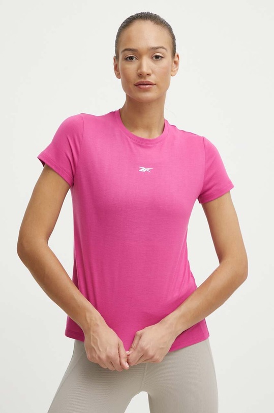 Reebok tricou de antrenament Identity Training roz 100076264