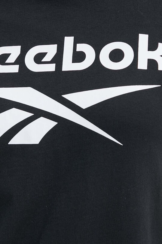 Хлопковая футболка Reebok Identity 100034774 чёрный