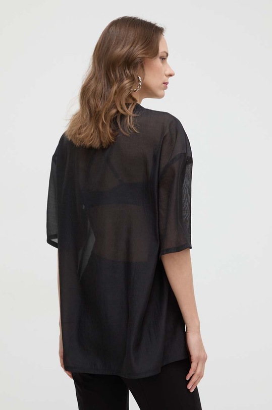 Oblečení Tričko Karl Lagerfeld 241W1708 černá