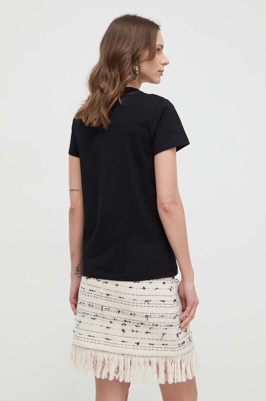 Oblečení Bavlněné tričko Karl Lagerfeld 241W1713 černá