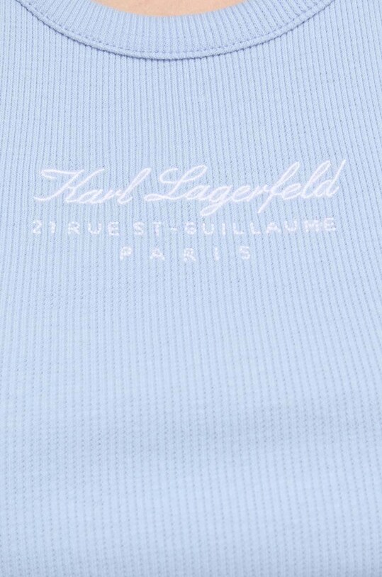 Karl Lagerfeld top 241W2113 albastru