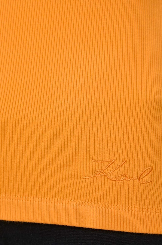 Top Karl Lagerfeld 241W1717 πορτοκαλί