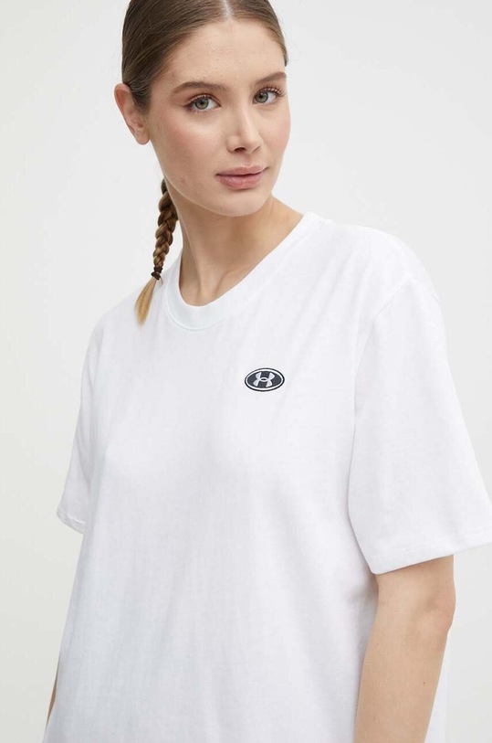 Under Armour t-shirt treningowy pozostałe biały 1383045