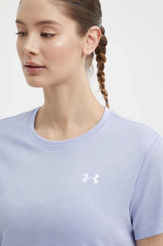 Tréninkové tričko Under Armour Tech Textured fialová 1383641