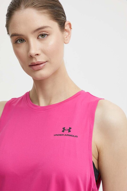 Under Armour top de antrenament Rush Energy roz 1383654
