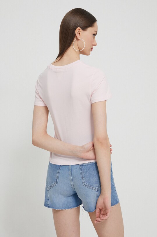 Одяг Бавовняна футболка Guess Originals W4GI05JA914 рожевий