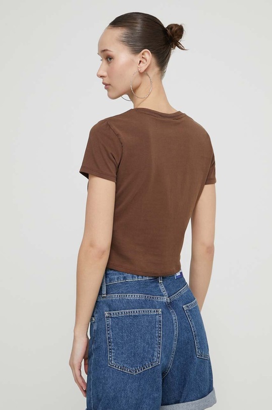Odzież Guess Originals t-shirt W4GI07J1314 brązowy