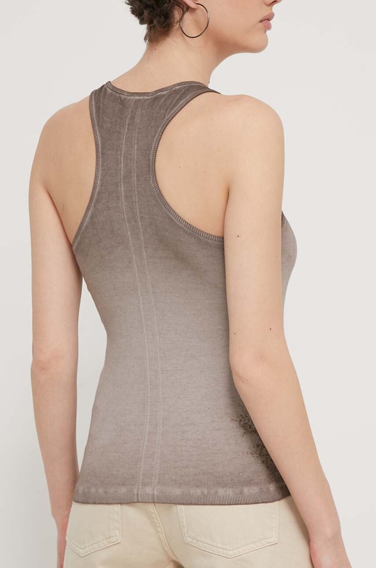 Odzież Guess Originals top W4GP49KA0H1 beżowy