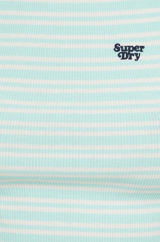 Хлопковый топ Superdry W6011889A.2IT зелёный