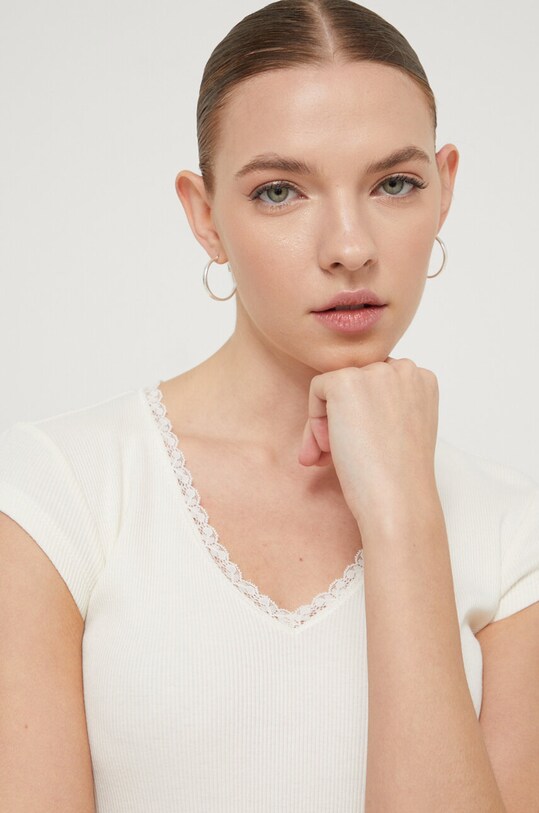 Бавовняна футболка Superdry бежевий W6011874A.71D