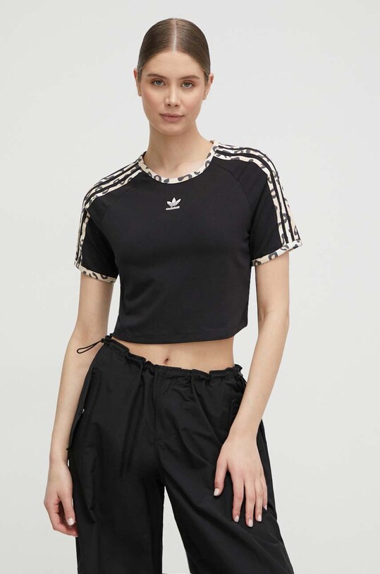Тениска adidas Originals черен IY7062