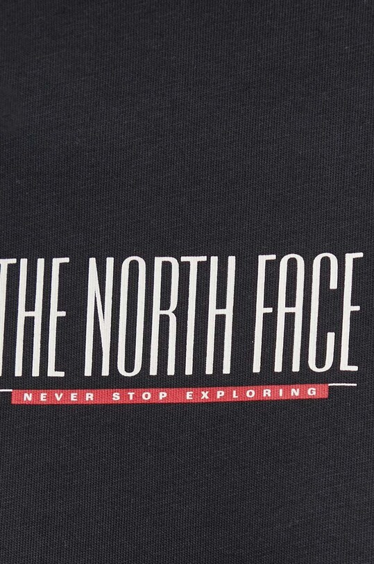 The North Face t-shirt bawełniany NF0A87E9JK31 czarny