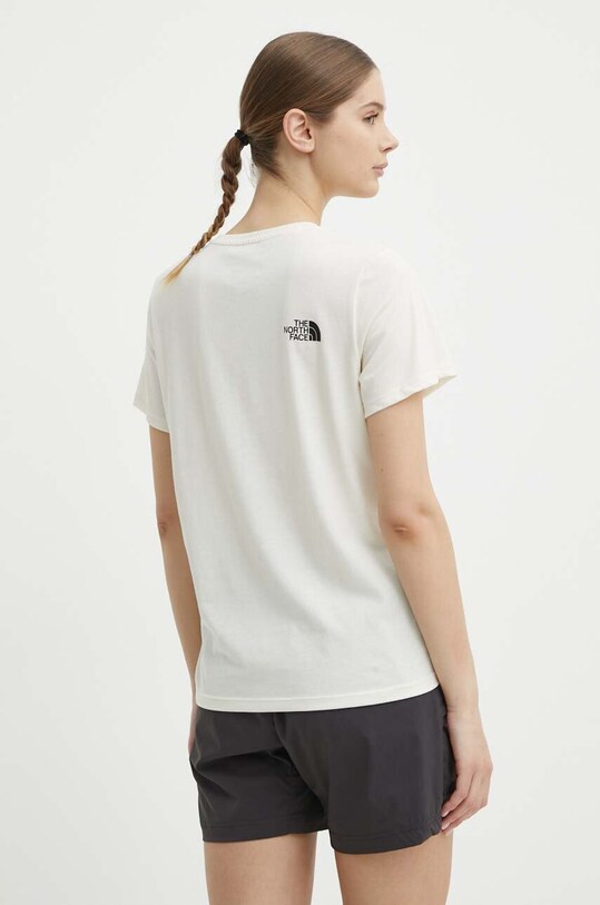 Îmbrăcăminte The North Face tricou sport Foundation Coordinates NF0A882WQLI1 bej