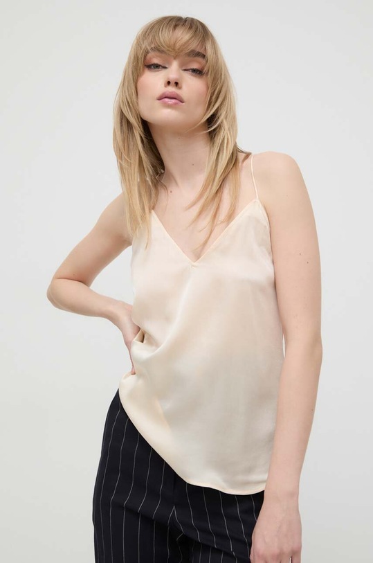 Pamučna bluza IRO casual bež WM16BERSA