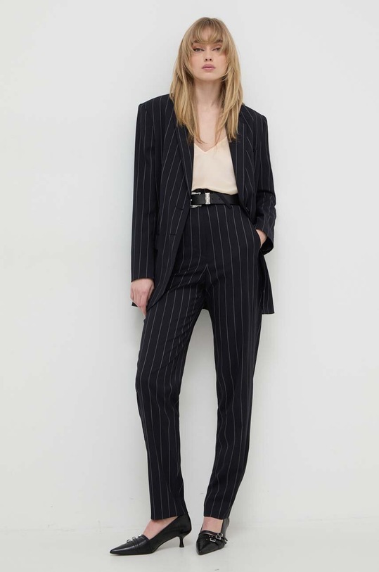 Pamučna bluza IRO WM16BERSA bež SS24