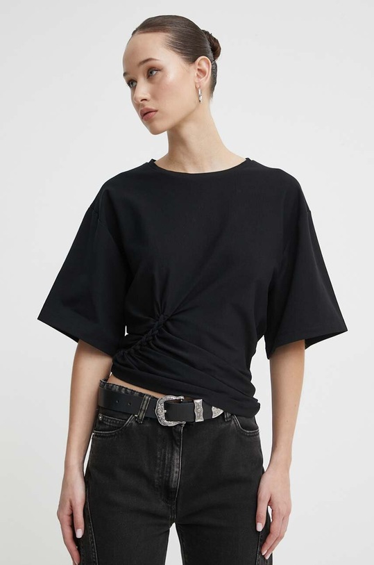 IRO tricou uni negru WM16ALIZEE